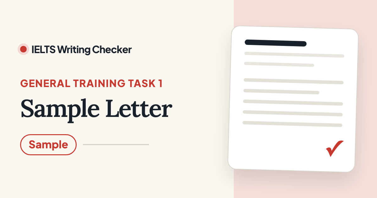 IELTS Band 8 Letter: College Roommate Accommodation Problems #5